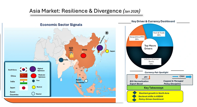 Asia Market Outlook 2026: Asia Macro, Equities, Fx & Q1 Scenarios