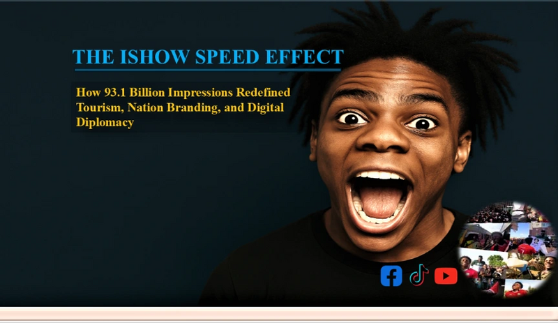 The I Show Speed Effect: How 93.1 Billion Impressions Redefined Tourism, Nation Branding, And Digital Diplomacy