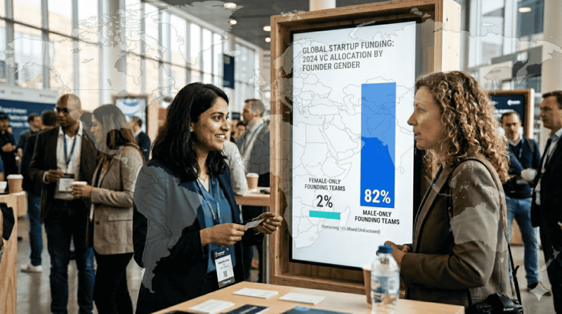 The Global Gender Venture Capital Gap Report 2026 And Why Women‑Led Startups Get Only 2% Of Funding And The $12 Trillion Solution